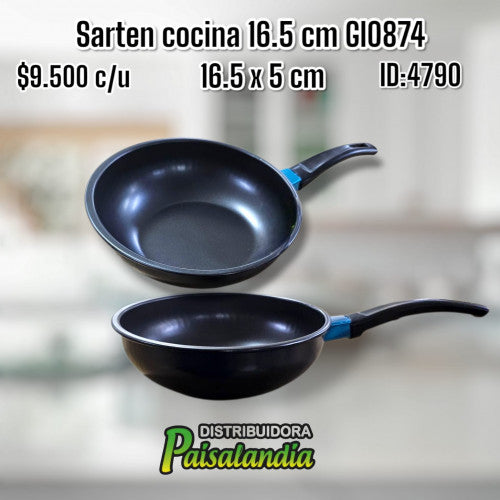 Sartén cocina 16.5 cm GI0874 (UND)