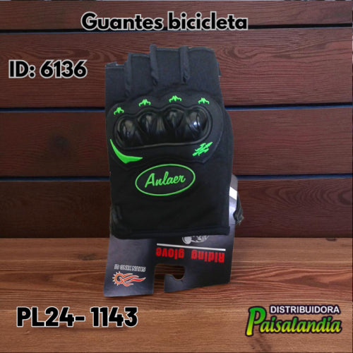 Guantes bicicleta PL24-1143 17x12 cm (UND)