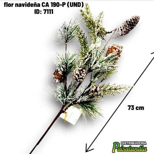 flor navideña CA 190-P (UND)