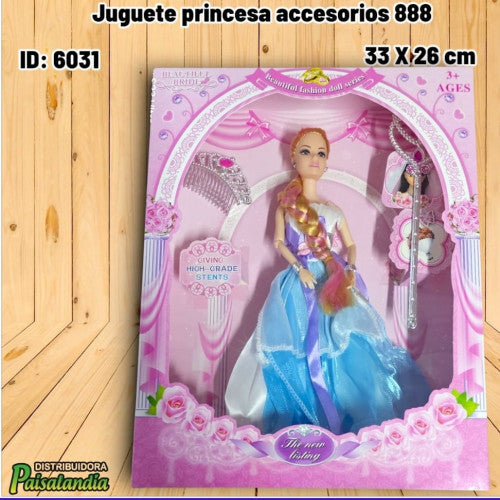 Juguete princesa accesorios 888 (UND)