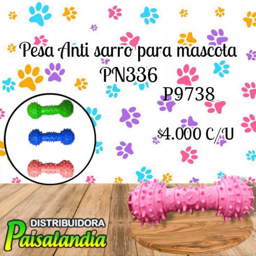 Pesa antisarro mascota PN336 (UND)
