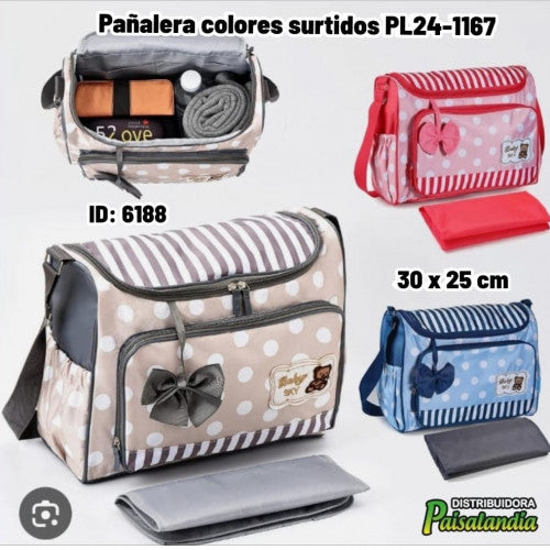 Pañalera azul PL24-1167 (UND)
