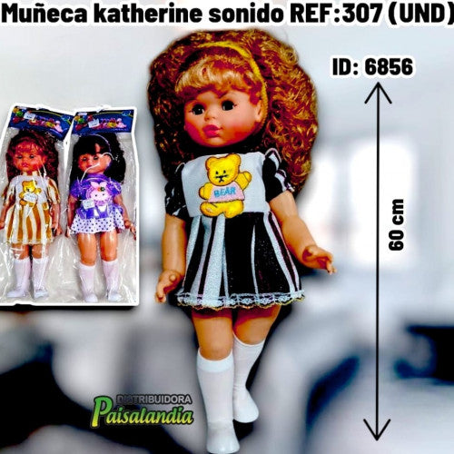 Muñeca katherine sonido REF:307 (UND)