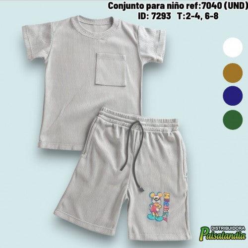 Conjunto para niño ref:7040 (UND)