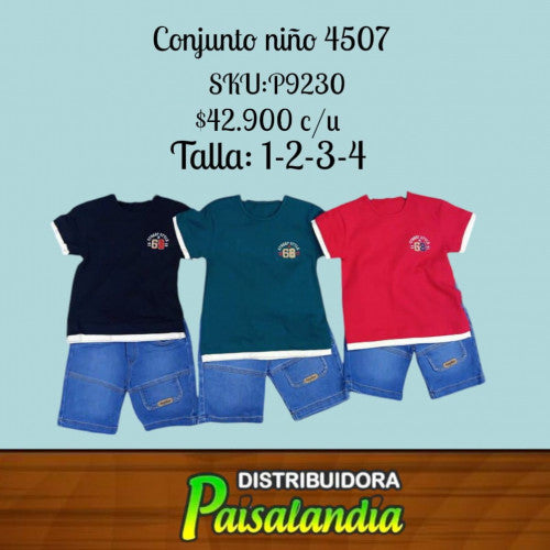 conjunto niño anyitex 4507 (UND)