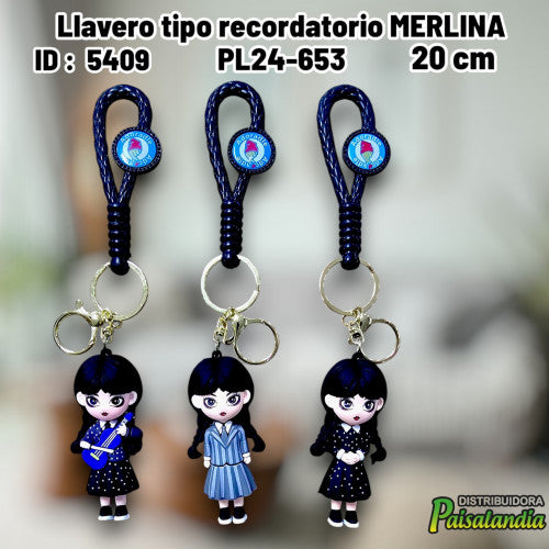 Llavero tipo recordatorio MERLINA PL24-653 (UND)