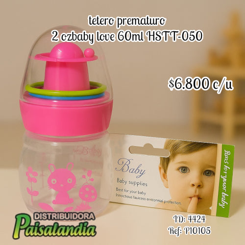 Tetero baby love 60 ml HSTT-050 (UND)