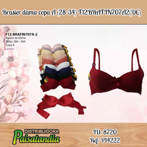 Brasier dama copa A (28-34) F12BRAFIN707A2(DC)