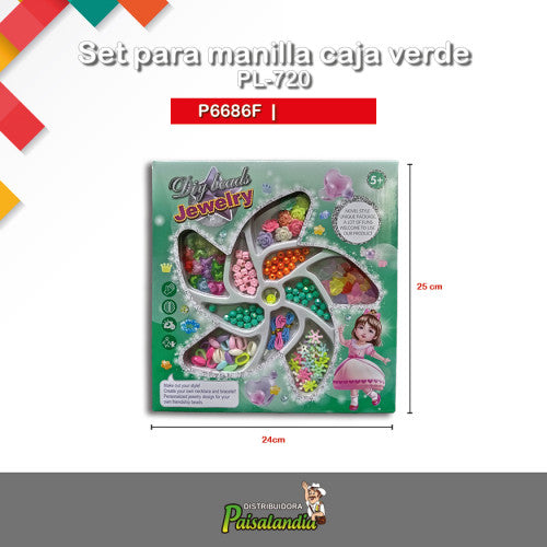 Set para manilla caja verde PL-720