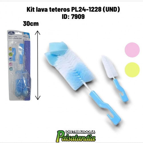 Kit lava teteros PL24-1228 (UND)