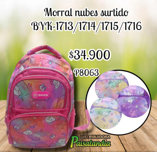Morral nubes surtido BYC-1713/1714/1715/1716 (UND)