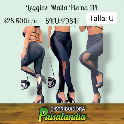 Leggins bolsillo maya pierna 114 (UND)