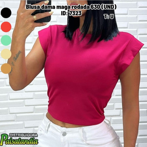 Blusa dama maga rodada 630 (UND)