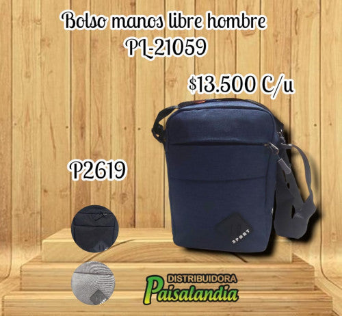 Bolso manos libres de hombre PL-21059