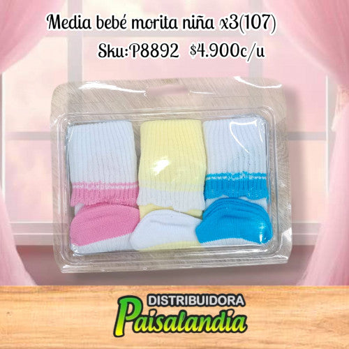 Media bebe morita x3 107 (UND)