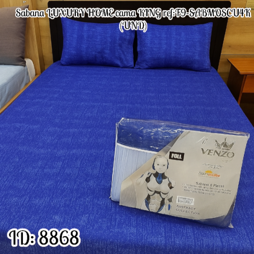 Sabana LUXURY HOME cama KING ref:F9-SABMOSCU4K (UND)