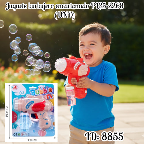 Juguete burbujero encartonado PL25-2268 (UND)