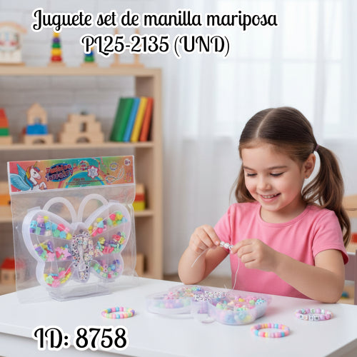 Juguete set de manilla mariposa PL25-2135 (UND)