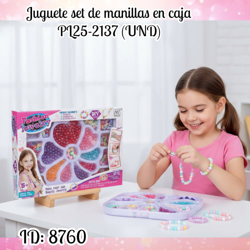Juguete set de manillas en caja PL25-2137 (UND)