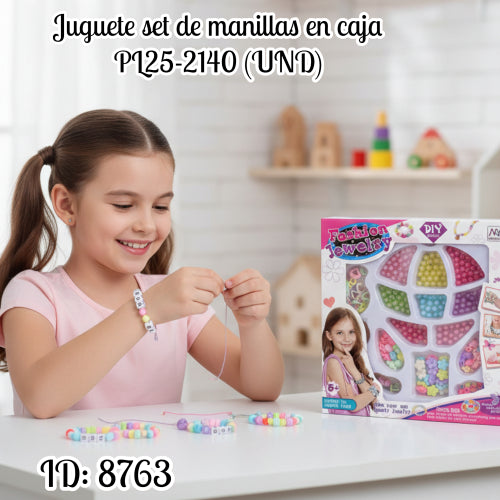 Juguete set de manillas en caja PL25-2140 (UND)