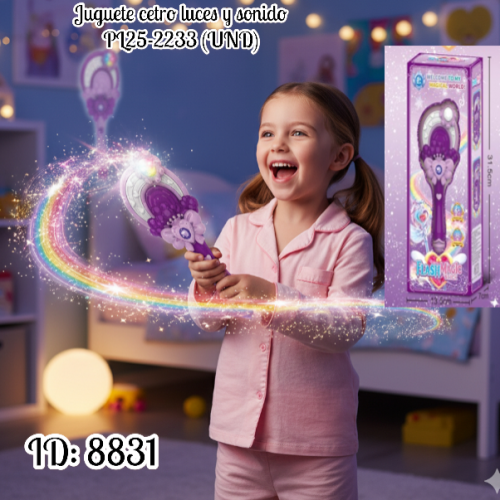 Juguete cetro luces y sonido PL25-2233 (UND)