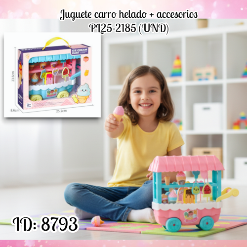 Juguete cocina + accesorios PL25-2185 (UND)