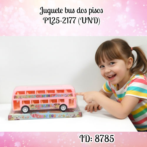 Juguete bus dos pisos PL25-2177 (UND)