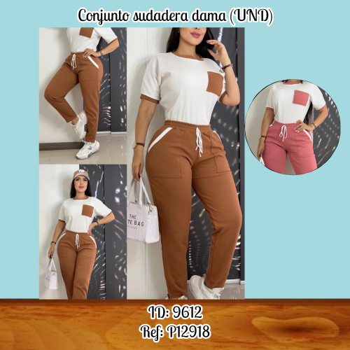 Conjunto sudadera dama (UND)