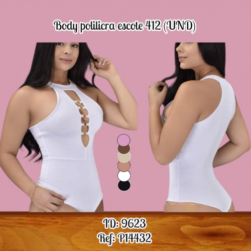 Body polilicra escote 412 (UND)
