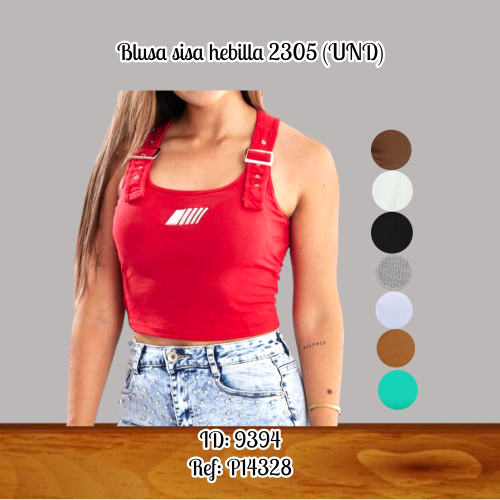 Blusa sisa hebilla 2305 (UND)