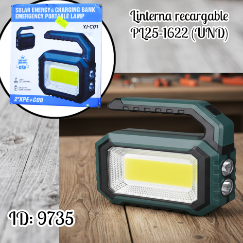 Linterna recargable PL25-1622 (UND)