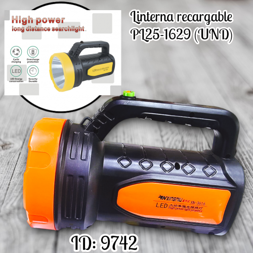 Linterna recargable PL25-1629 (UND)