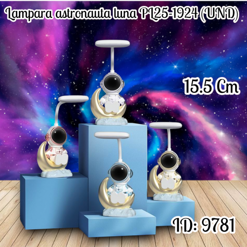 Lampara astronauta luna PL25-1924 (UND)
