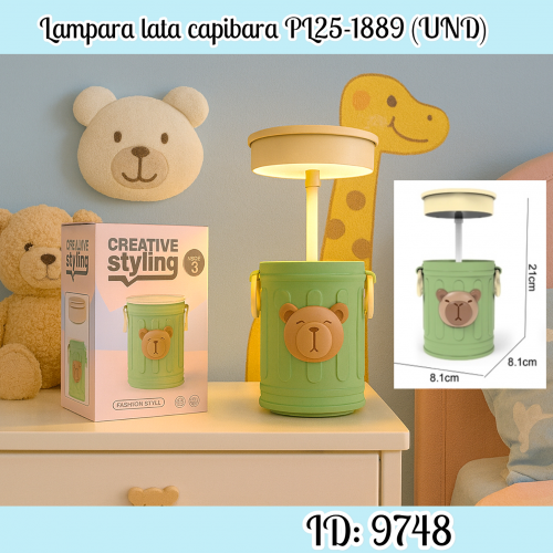 Lampara lata capibara PL25-1889 (UND)