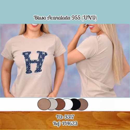 Blusa Acanalada 955 (UND)