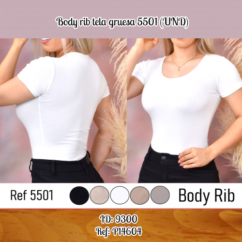 Body rib tela gruesa 5501 (UND)
