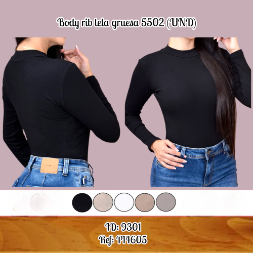 Body rib tela gruesa 5502 (UND)