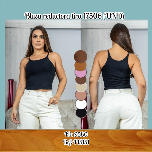 Blusa reductora tira 17506 (UND)