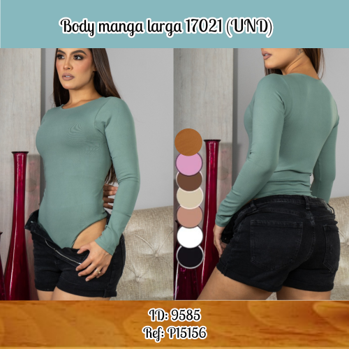 Body manga larga 17021 (UND)