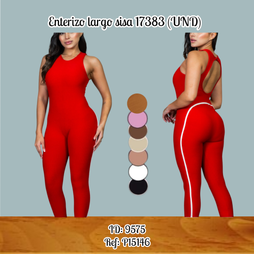 Enterizo largo sisa 17383 (UND)