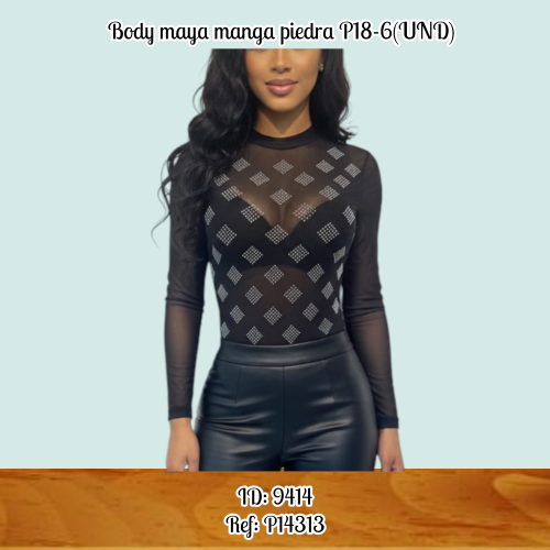 Body maya manga piedra P18-6(UND)