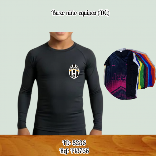 Buzo niño equipos (DC)