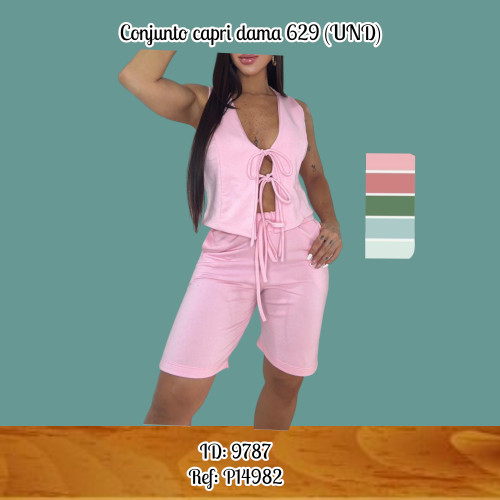 Conjunto capri dama 629 (UND)