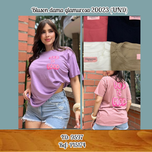 Bluson dama glamurosa 20023 (UND)