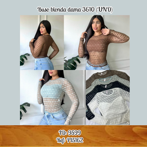 Buso blonda dama 3610 (UND)