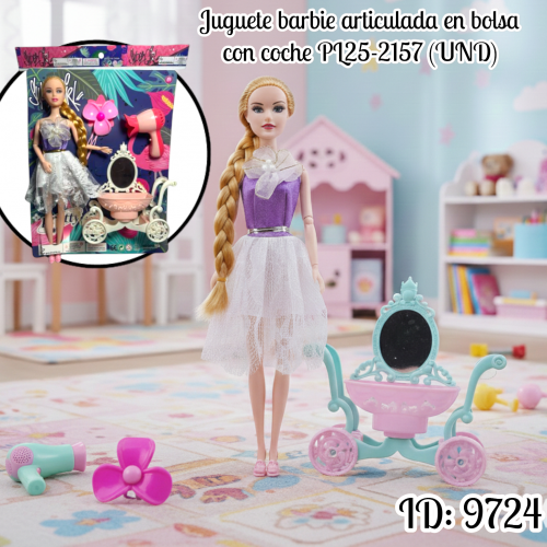 Juguete barbie en bolsa PL25-2157 (UND)