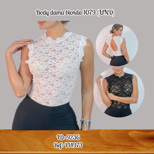 Body dama blonda 1079 (UND)