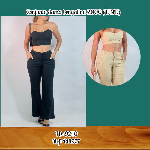 Conjunto dama bengalina 2000 (UND)