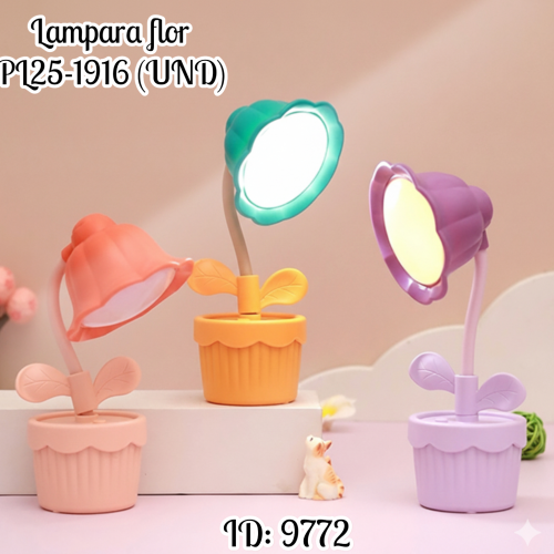 Lampara flor PL25-1916 (UND)