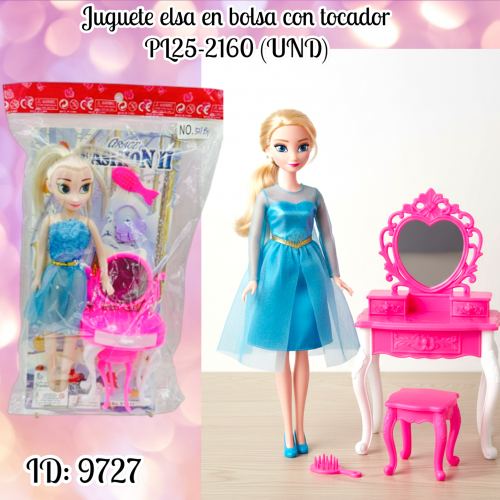 Juguete barbie en bolsa PL25-2160 (UND)
